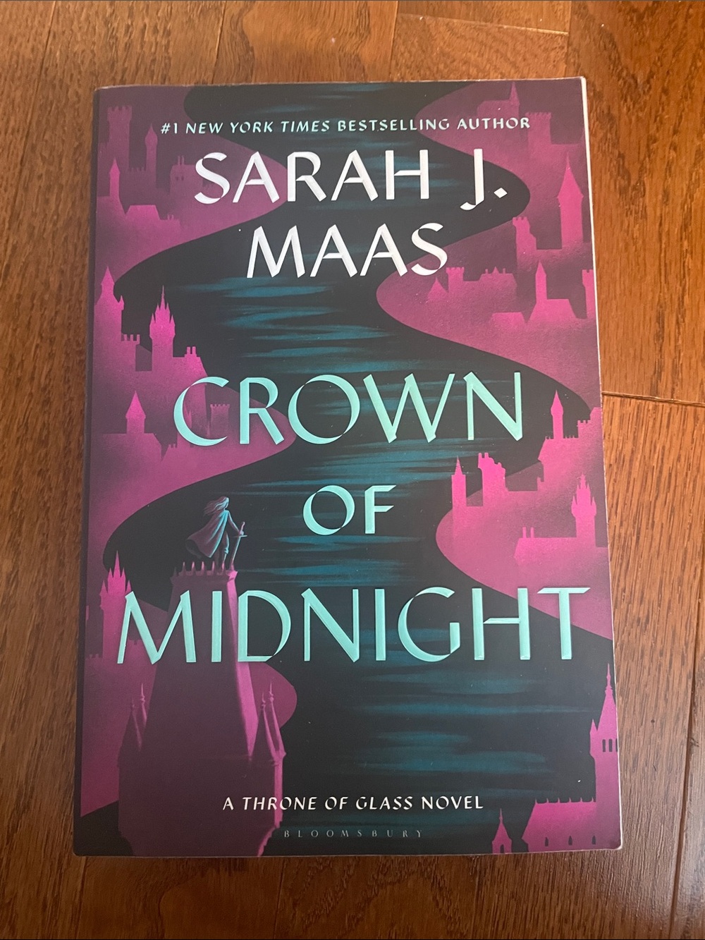 Sarah J. Maas - Crown of Midnight (Teal & Magenta Cover)